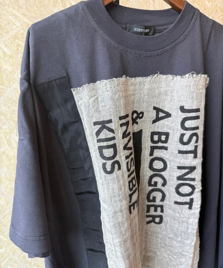JUDDY CORN ★ soft  wrapping poncho T-shirt
