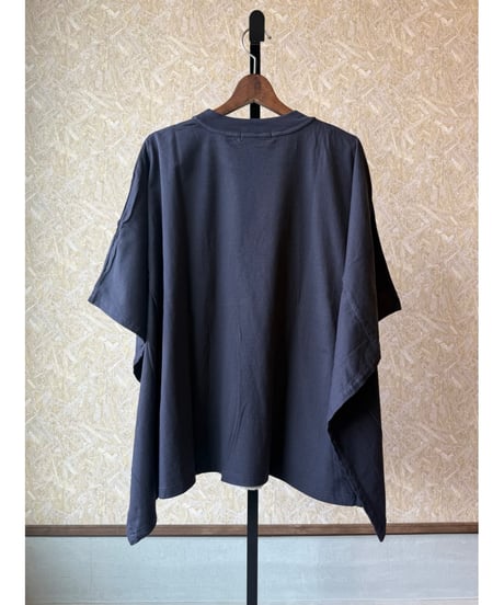 JUDDY CORN ★ soft  wrapping poncho T-shirt