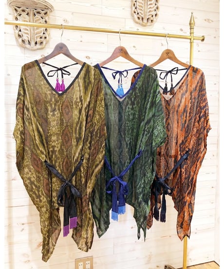 AIC ★ 2way  poncho blouse