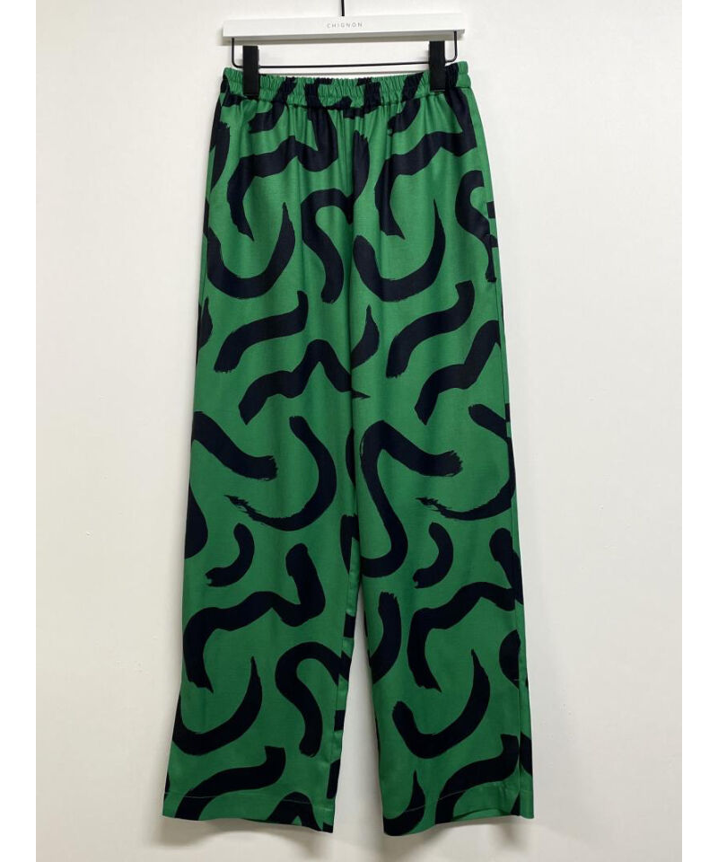 みんみん様【新品タグ付き】CHIGNON paint print pants CHIGNON ☆ paint print pants | BASTET