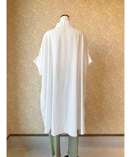 MARGAUX VINTAGE ★ over slit stripe shirt