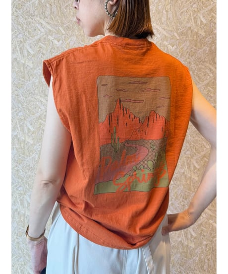 Le Melange ★ 80s no sleeve T-shirt