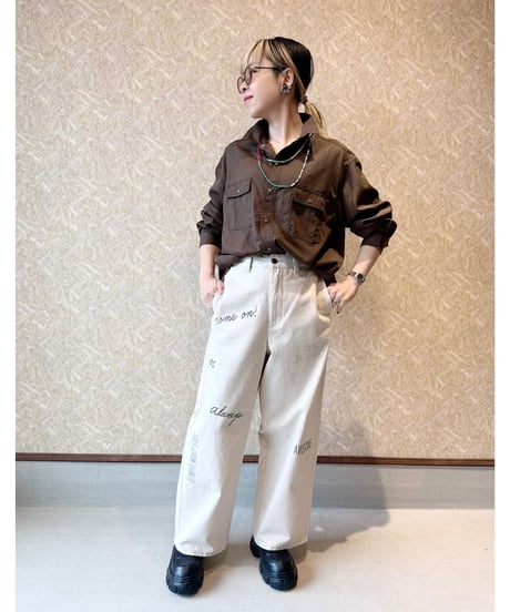 Le Melange ★ over gather shirt
