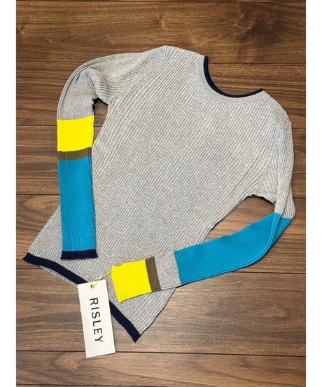 RISLEY ★ bi-color 2way knit