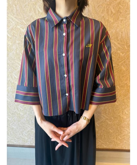 MARGAUX VINTAGE ★ regimen stripe blouse
