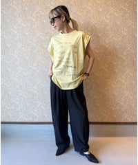 CHIGNON ★ rough sketch print T-shirt