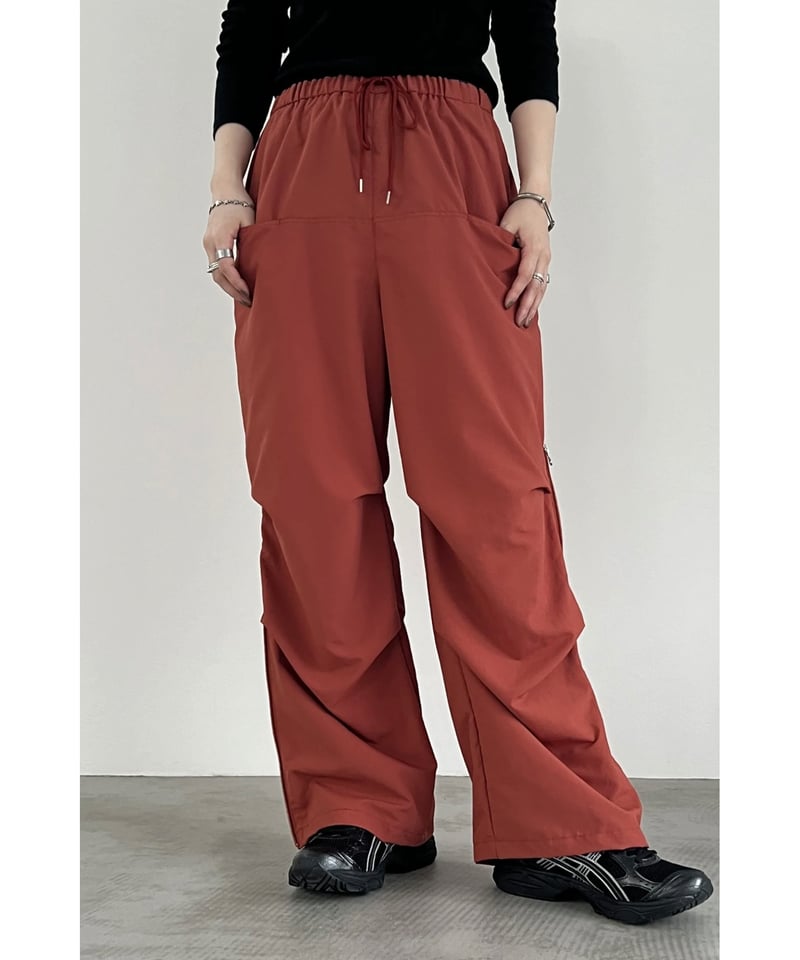 FOSI. ☆ nylon parachute pants | BASTET