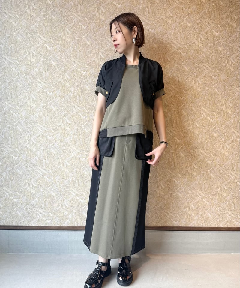 【新品⭐︎未使用】 Risley/リズレー　ロゴジッププリーツスカート卒業式入学式 RISLEY/ロゴジッププリーツスカート | 20ｰtwentyｰ