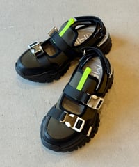 MANA ★ back belt sneaker