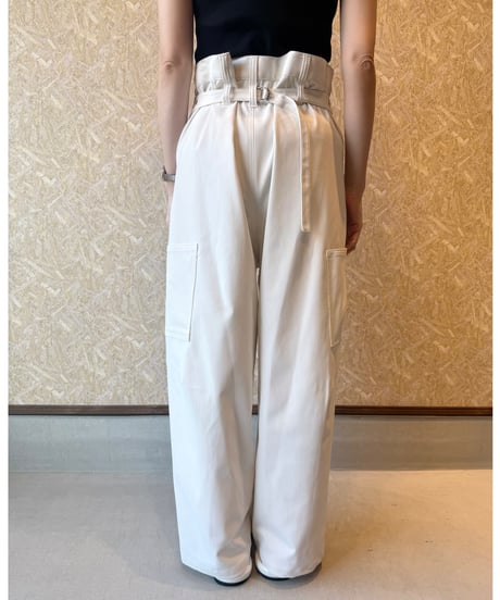 FOSI. ★ back belt chino  pants