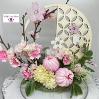 【再入荷！】アーティフィシャルフラワー桜のプレート🌸360度美しい