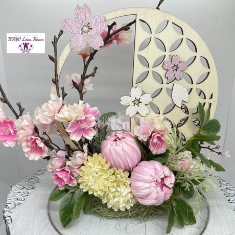 【再入荷！】アーティフィシャルフラワー桜のプレート🌸360度美しい