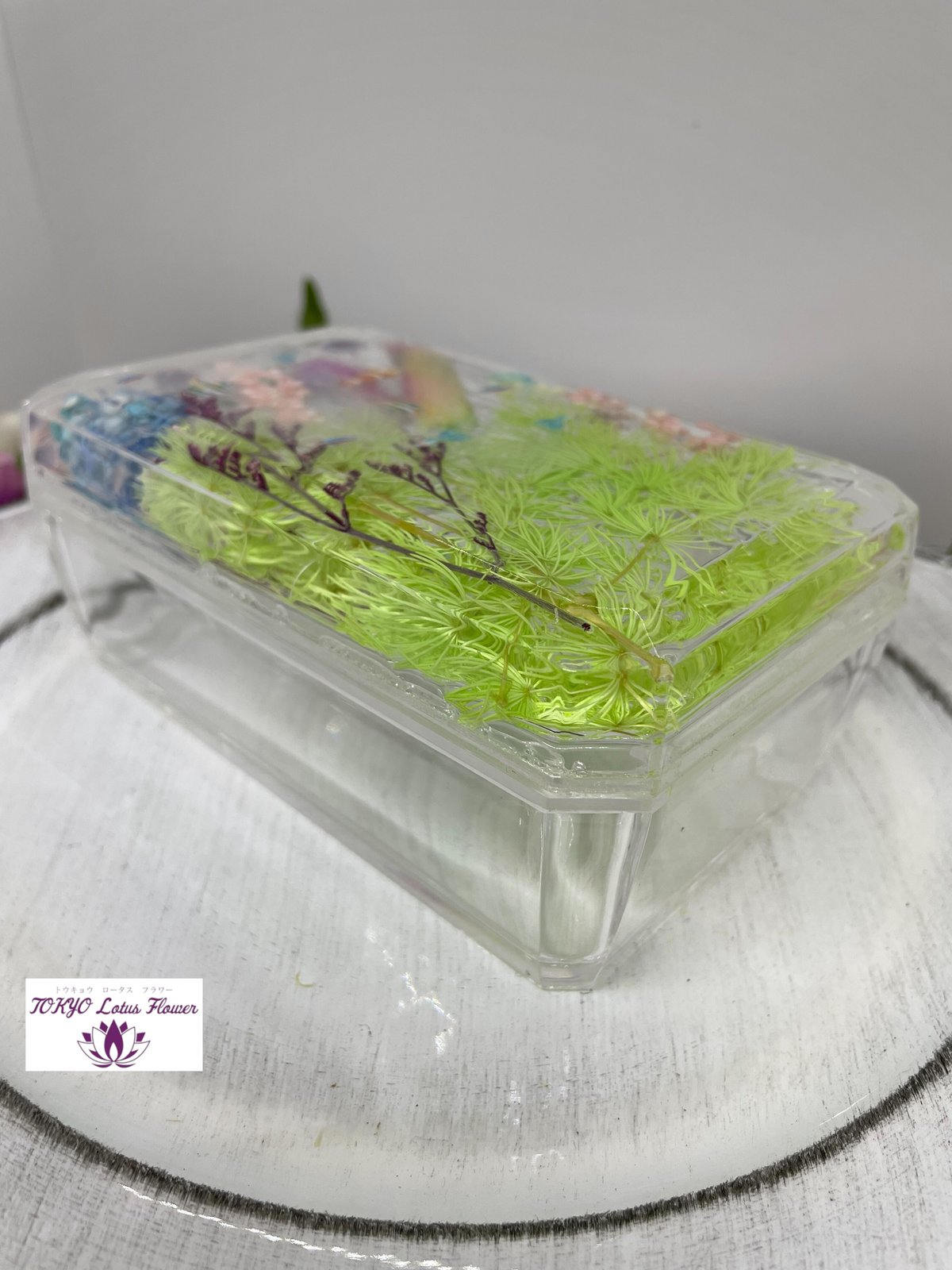 お花の小物入れ2点セット♡固まるハーバリウム No.1075 お花の小物入れ♡2点セット 固まるハーバリウム - メルカリ