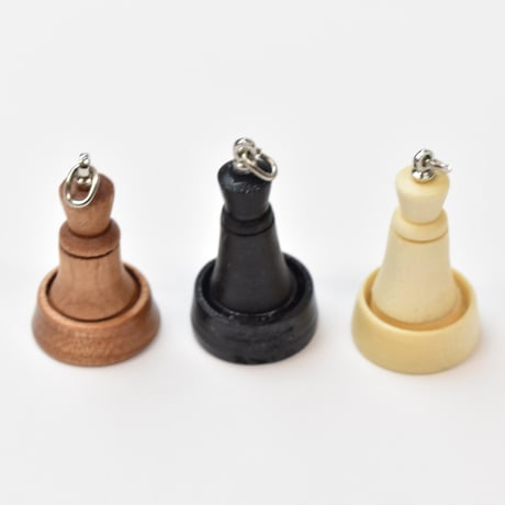 b-917____ミニベル　PENDANT  TOP   黒檀
