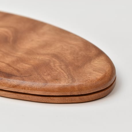 b-716_____12" x 6"BUNTRAY　チェリー杢