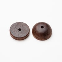 b-136_____ Φ14　ドーム＆ワッシャーセット　紫檀