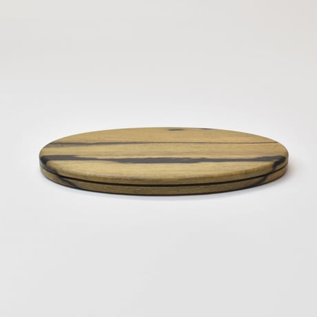 b-545-1_____10" x  7" BUN TRAY　白黒檀