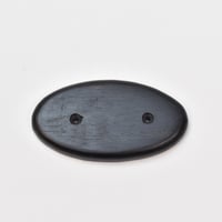 b-811____BACK PLATES　黒檀