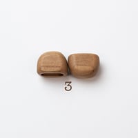 b-044-3____END CAPS　 6㎜幅　チェリー