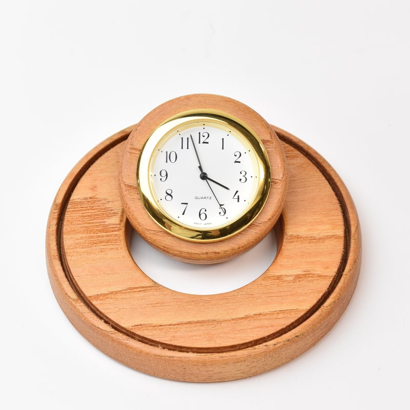 b-608_____掛け時計「藤壷」時計付き 欅 | WooD Worker