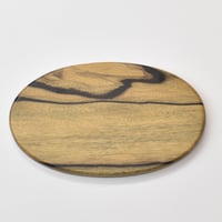 b-545-1_____10" x  7" BUN TRAY　白黒檀