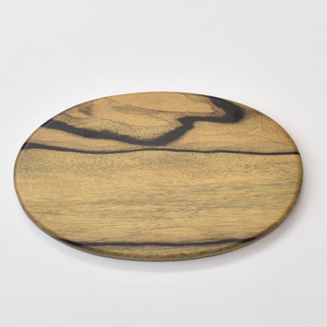 b-545-1_____10" x  7" BUN TRAY　白黒檀