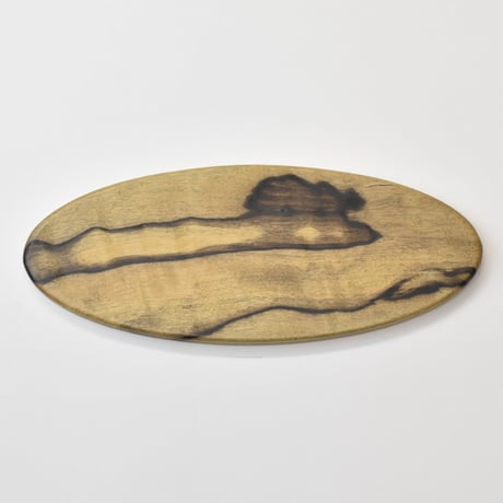 b-543-2_____12" x  6"BUN TRAY　白黒檀