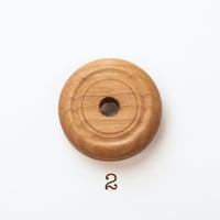 b-055-1〜4____2"ラウンド　チェリー、ウオールナット　シカモア