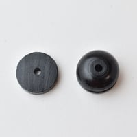 b-696_____Φ10　ノブ＆ワッシャーセット　黒檀