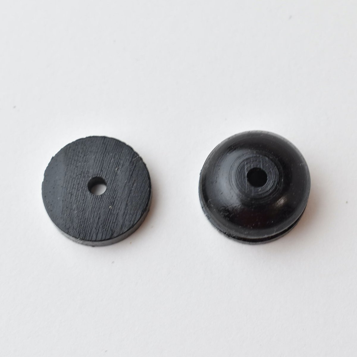 b-696_____Φ10 ノブ＆ワッシャーセット 黒檀 | WooD Worker