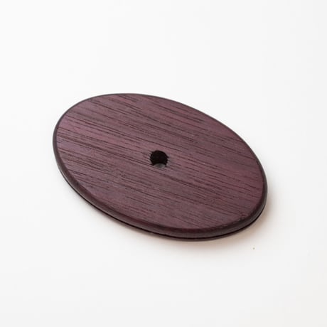 b-084-2____ 4-3/4"   オーバルパース　パープルハート
