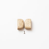 b-046-2____END CAPS　12㎜幅　ウオールナット