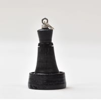b-917____ミニベル　PENDANT  TOP   黒檀