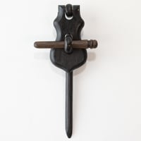 b-012____フルラッチ　スタンダード型　縞黒檀