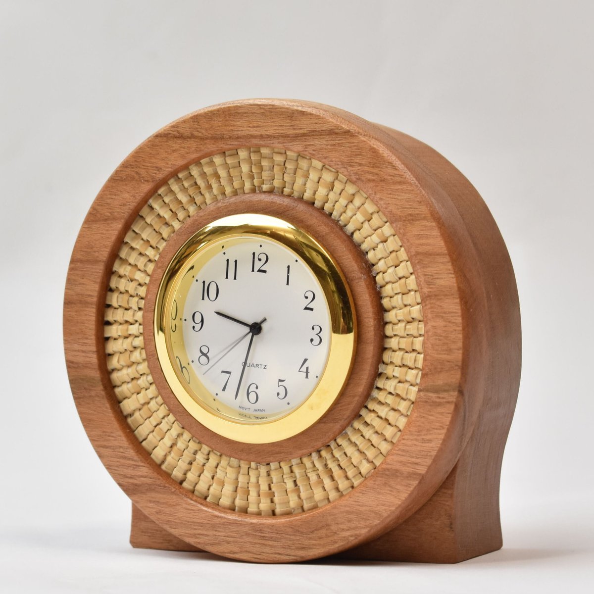 b-605_______🕰置時計「SHELL」 時計付き チェリー | WooD Worker