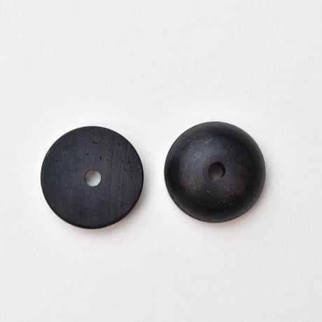 b-354_____Φ１2　ドーム＆ワッシャー セット　黒檀