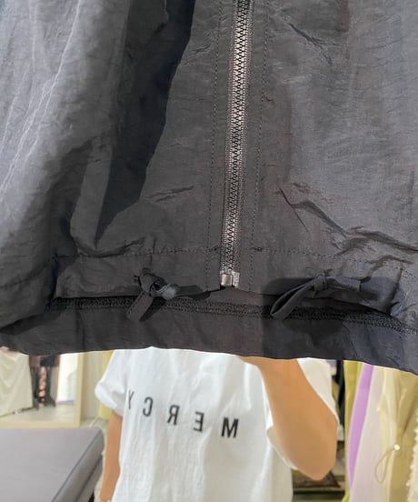 《セットアップ》サロペット&ショートナイロン調JK