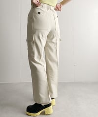 リネンライク ストレートカーゴPT