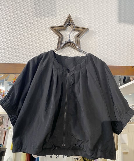 《セットアップ》サロペット&ショートナイロン調JK