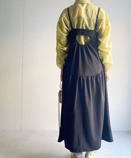 バックオープンキャミOP