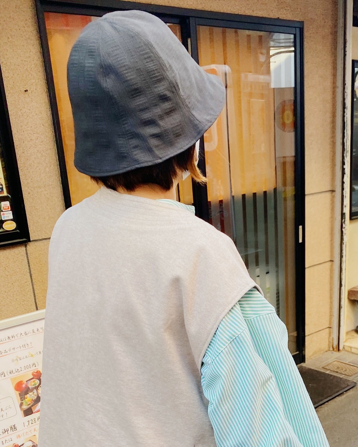 HERMES チューリップハット/バケットハット HERMES エルメス 帽子バケットハット ハーパー・エミール 58