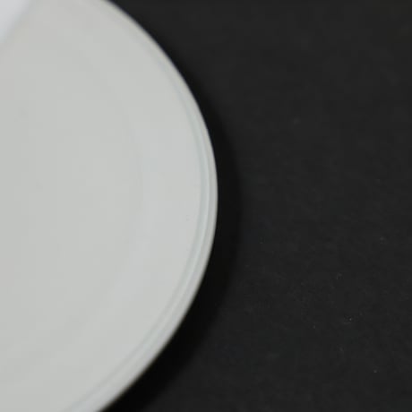 flat plate Kyoto[monotone]"shiroshiro"
