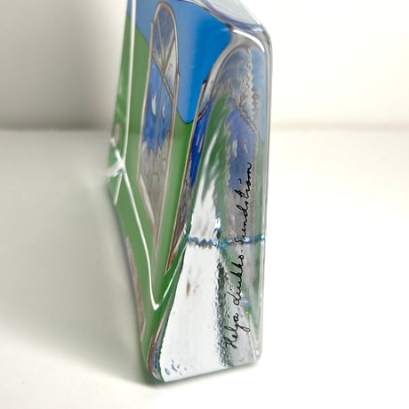 【S様ご確認用】iittala（イッタラ）／ガラスカード／Free at the Sea　S