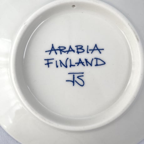 ARABIA（アラビア）／希少／クリスマスプレート／1991年