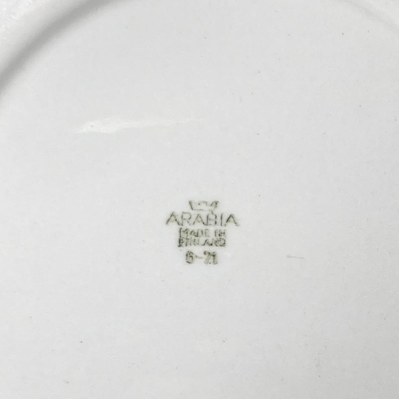 ARABIA - ポモナ　アラビア　プレート　皿　19 20 ARABIA（アラビア）／Pomona（ポモナ）／プレート19cm | HYGGE
