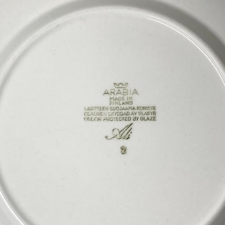 ARABIA（アラビア）／Ali（アリ）／プレートφ17cm　03
