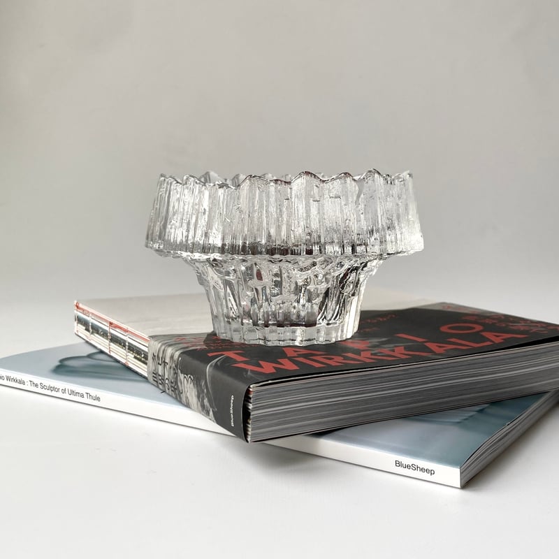 Tapio Wirkkala 完全本　北欧　アアルト　カイフランク　イッタラ iittala】Tapio Wirkkala Juice glass ブルー・イッタラ タピオ