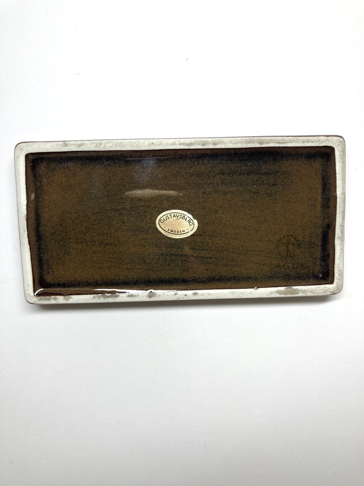 【2枚セット】グスタフスベリ/スヴェン・ヨンソン　ラグーン　スクエアトレイ9cm Gustavsberg（グスタフスベリ）／Lagun（ラグーン）／スクエアトレイ