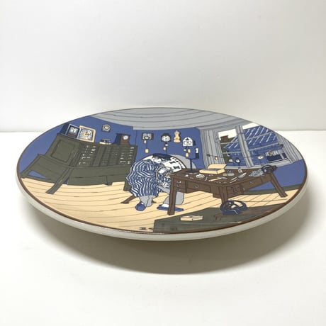 ARABIA（アラビア）／Handcraft／Clockmaker・時計職人／プレート φ23cm