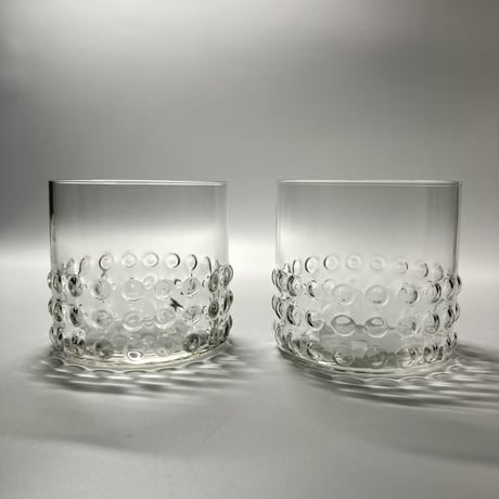 Riihimaen Lasi（リーヒマエン ラシ）／GRAPPO（グラッポ）／背の低いグラス／ ドリンキンググラス  02
